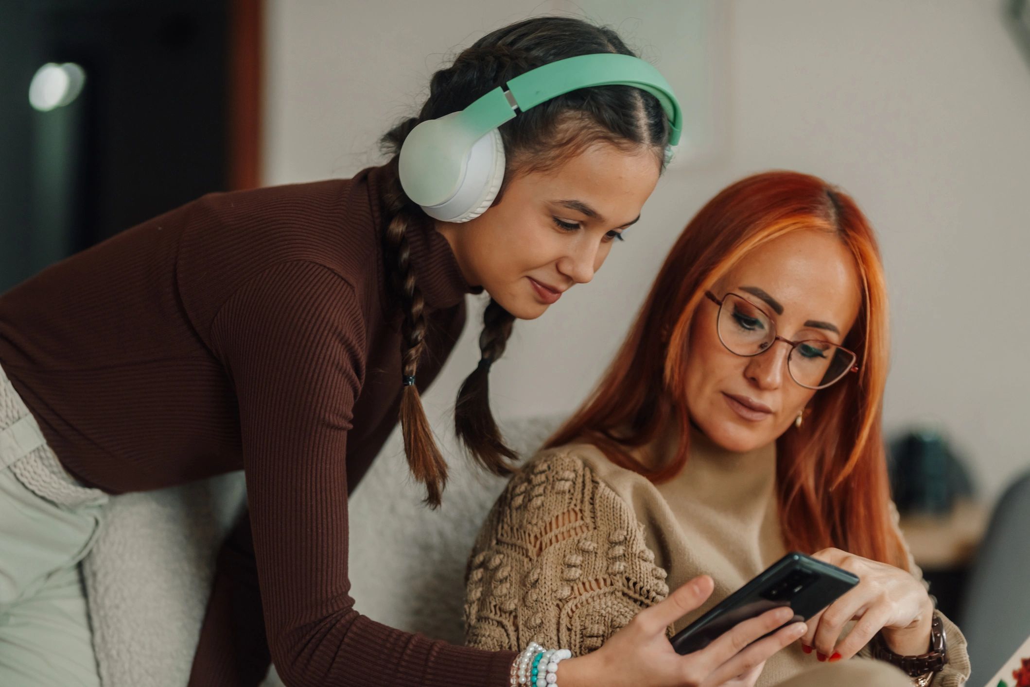 parents and teens learning together