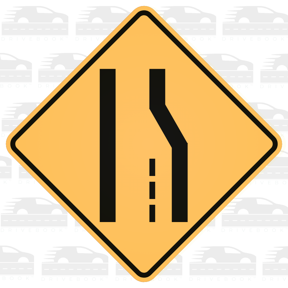 Lane Ends (Right Lane Ends): What It Means and What to Do